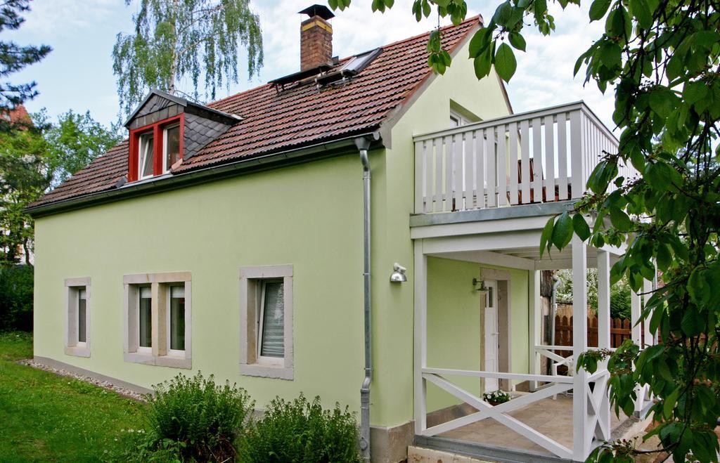 Willa Kleines Haeuschen - Ferien In Cossebaude Drezno Zewnętrze zdjęcie